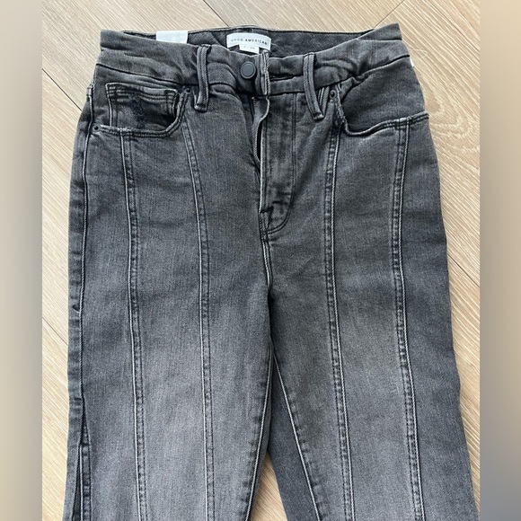 Women's Black Jeans Good American Size 2 - Picture 3 of 7